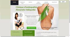 Desktop Screenshot of osteopathe-quebec.com
